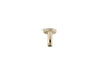 KOHLER K-26319 Statement 3" ceiling-mount single-function rainhead arm and flange