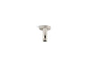 KOHLER K-26319 Statement 3" ceiling-mount single-function rainhead arm and flange