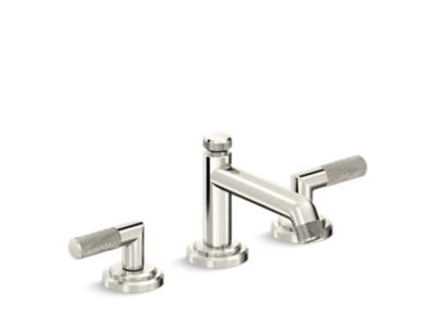 Kallista Pinna Paletta By Lk P24901-SNW Pinna Paletta Basin Set, Low Spout
