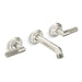 Kallista Pinna Paletta By Lk P24910-SNW Pinna Paletta Wall Mnt Basin Set