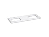 KOHLER K-28255 Silestone 61" quartz vanity top with two rectangular cutouts