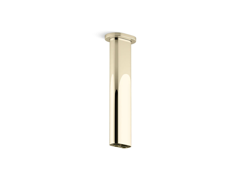 KOHLER K-26326 Statement 10" ceiling-mount two-function rainhead arm and flange