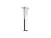 KOHLER K-26326 Statement 10" ceiling-mount two-function rainhead arm and flange