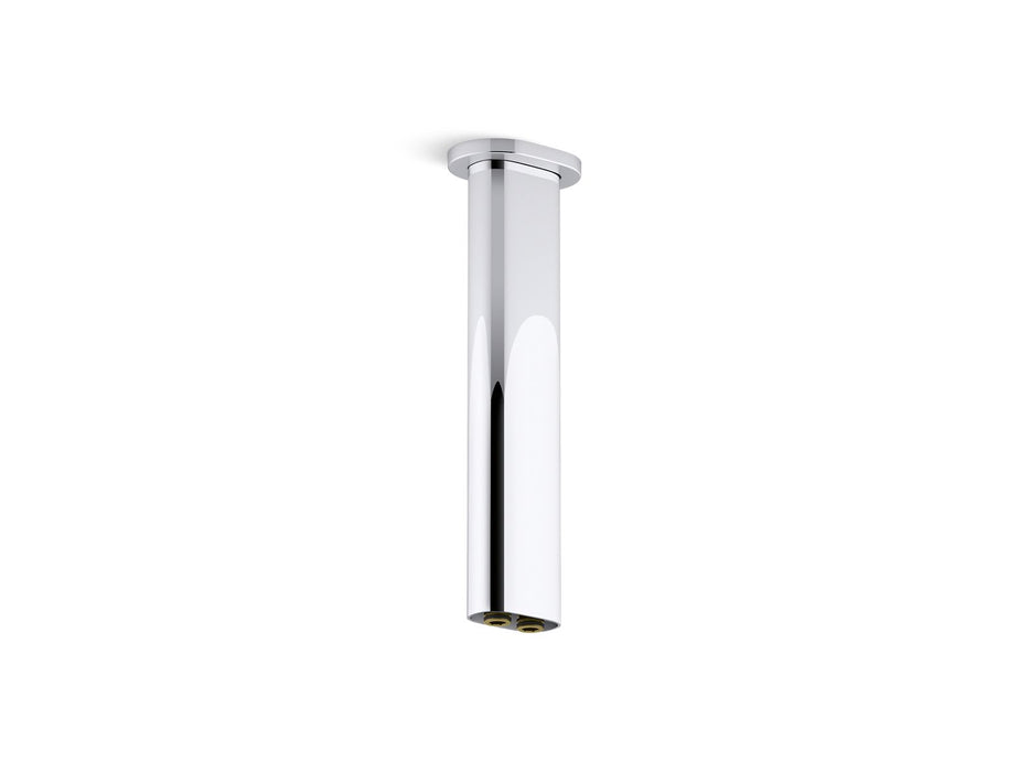 KOHLER K-26326 Statement 10" ceiling-mount two-function rainhead arm and flange