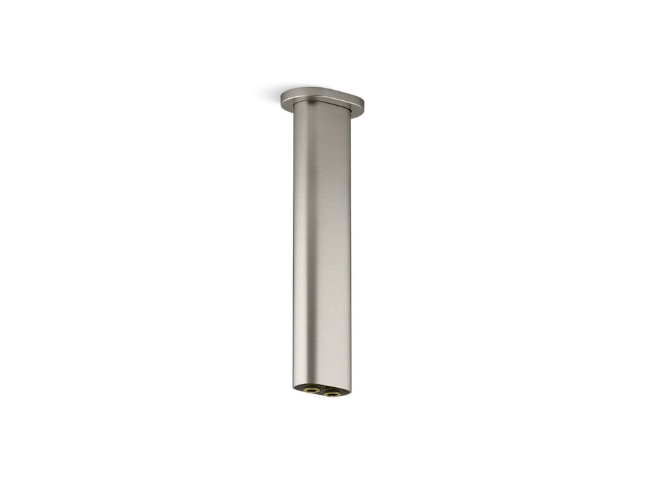 KOHLER K-26326 Statement 10" ceiling-mount two-function rainhead arm and flange