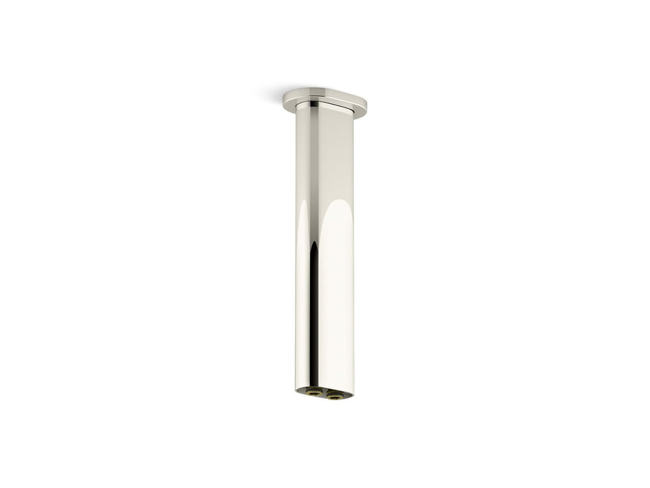 KOHLER K-26326 Statement 10" ceiling-mount two-function rainhead arm and flange
