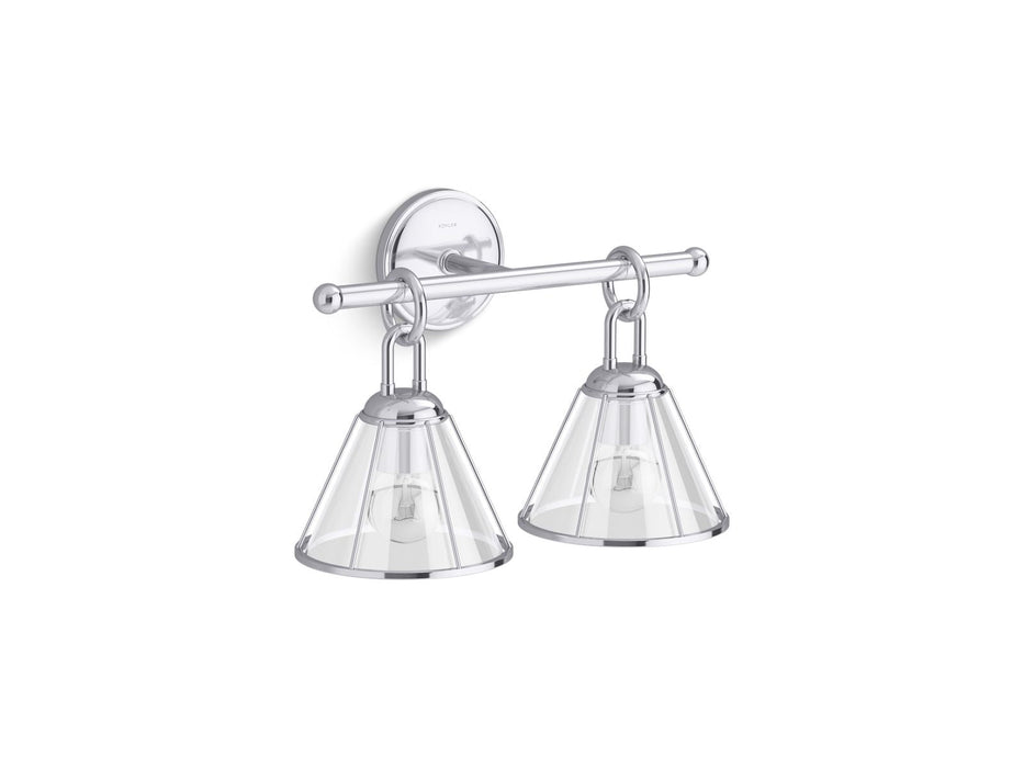 KOHLER K-27742-SC02 Terret Two-light sconce