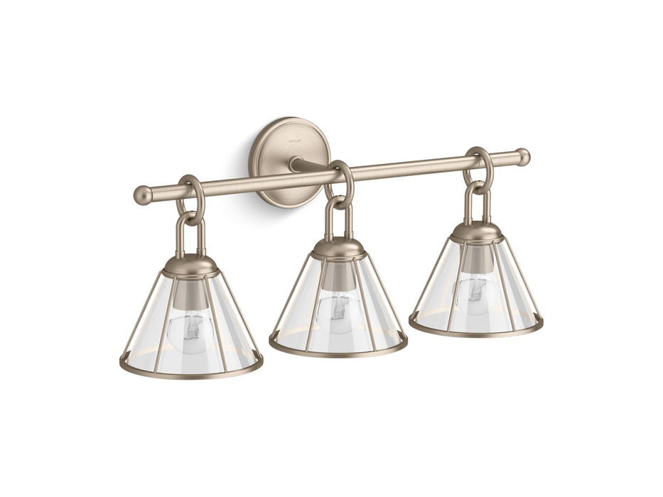 KOHLER K-27743-SC03 Terret Three-light sconce