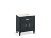KOHLER K-33544-ASB Southerk 30" bathroom vanity cabinet with sink and quartz top