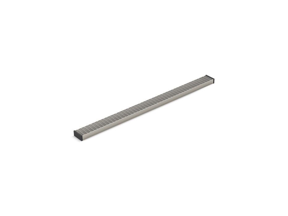 KOHLER K-80653 2-1/2" x 36" linear drain grate with lattice pattern