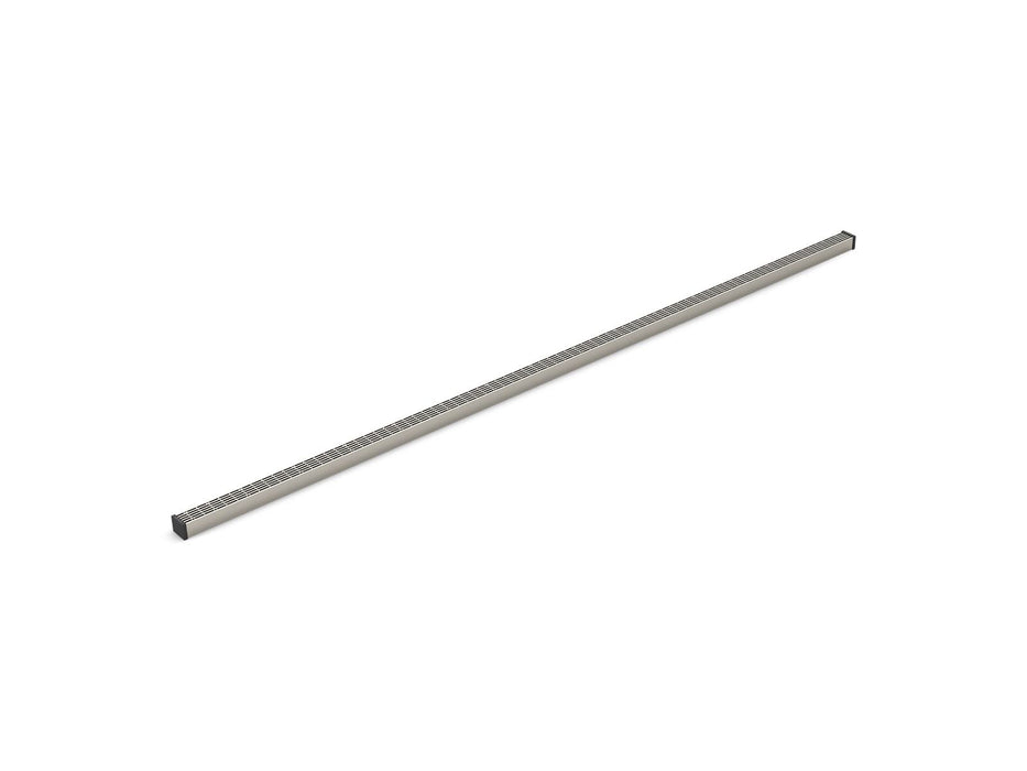 KOHLER K-80658 1-1/4" x 60" linear drain grate with lattice pattern