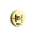 Kallista P24416-CR One Pb Shower Trim W/Divrt, Cross Hdl