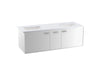 KOHLER K-99548 Jute 60" wall-hung bathroom vanity cabinet