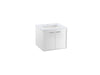 KOHLER Jute 24" wall-hung bathroom vanity cabinet with sink and quartz top