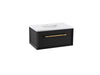 KOHLER Enivo 36" wall-hung bathroom vanity cabinet with sink and quartz top