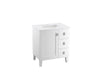 KOHLER K-99530-LGR Poplin 30" bathroom vanity cabinet