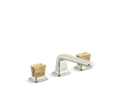 Kallista P24705-GF Per Se Sink Faucet, Gold Flake Knob
