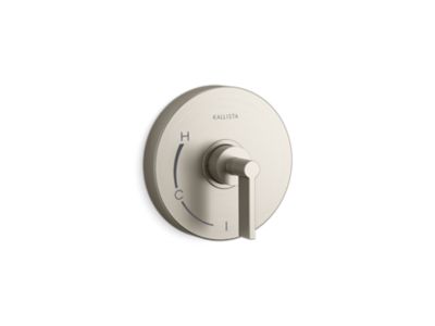 Kallista P24415-LV One Pb Shower Trim W/O Divrt, Lever Hdl