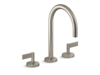 Kallista P24490-LV One Basin Set, Gooseneck, Lever Handle