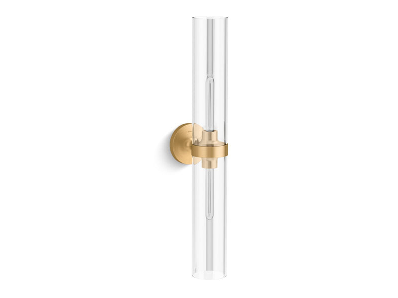 KOHLER K-27264-SC02 Purist Two-light sconce
