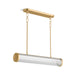 KOHLER K-27267-CHLED Purist 34" LED linear chandelier