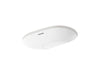 KOHLER K-21057 Brazn 24-1/4" oval undermount bathroom sink