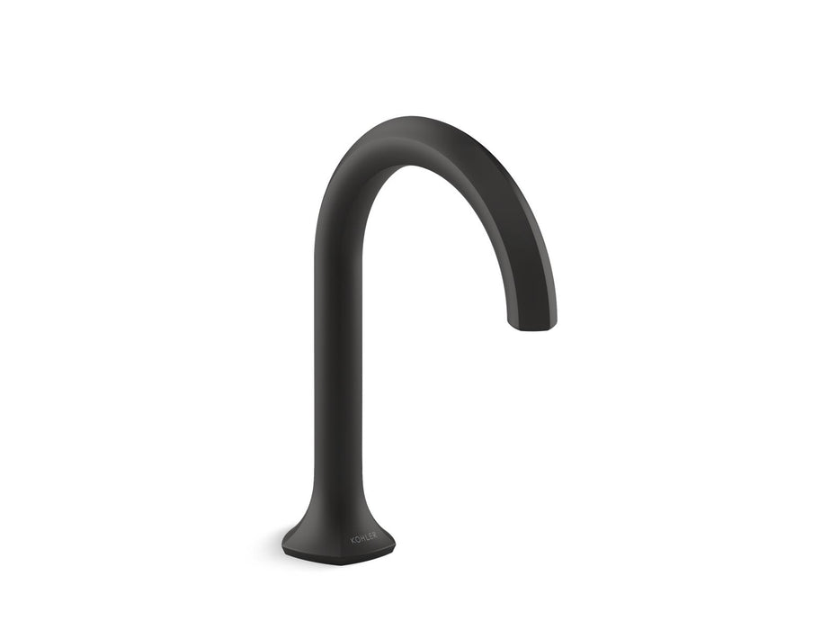 KOHLER K-27008-N Occasion Bathroom sink faucet spout with Cane design, 0.5 gpm