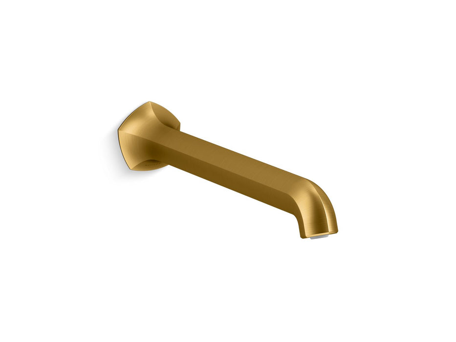 KOHLER K-27115 Occasion Wall-mount bath spout with Straight design, 12"