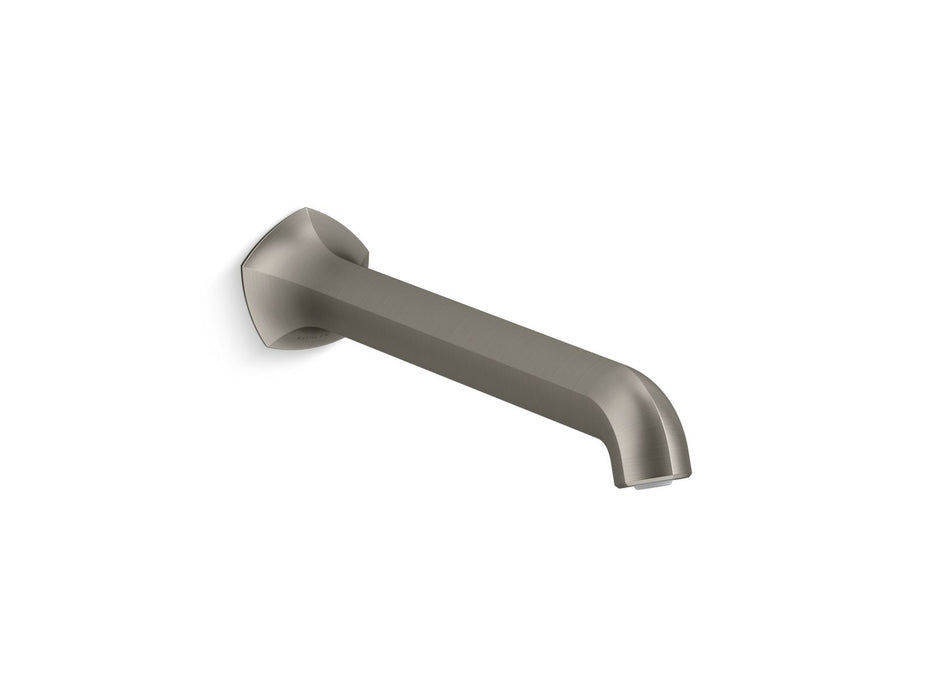 KOHLER K-27115 Occasion Wall-mount bath spout with Straight design, 12"