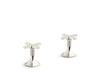 KOHLER K-27018-3 Occasion Deck-mount bath faucet handles with Cross design
