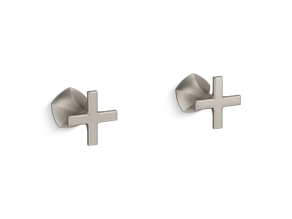 KOHLER K-T27013-3 Occasion Wall-mount bathroom sink faucet Cross handle trim, 1.2 gpm