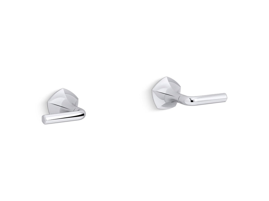 KOHLER K-T27013-4 Occasion Wall-mount bathroom sink faucet Lever handle trim, 1.2 gpm