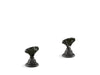 KOHLER K-98068-6NRO Artifacts Nero Marquina T-handle bathroom sink faucet handles