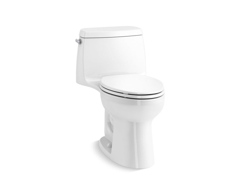 KOHLER K-30812 Santa Rosa ContinuousClean ST one-piece compact elongated toilet, 1.28 gpf