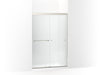 KOHLER K-707101-D3 Revel Sliding shower door, 70" H x 44-5/8 - 47-5/8" W, with 5/16" thick Frosted glass