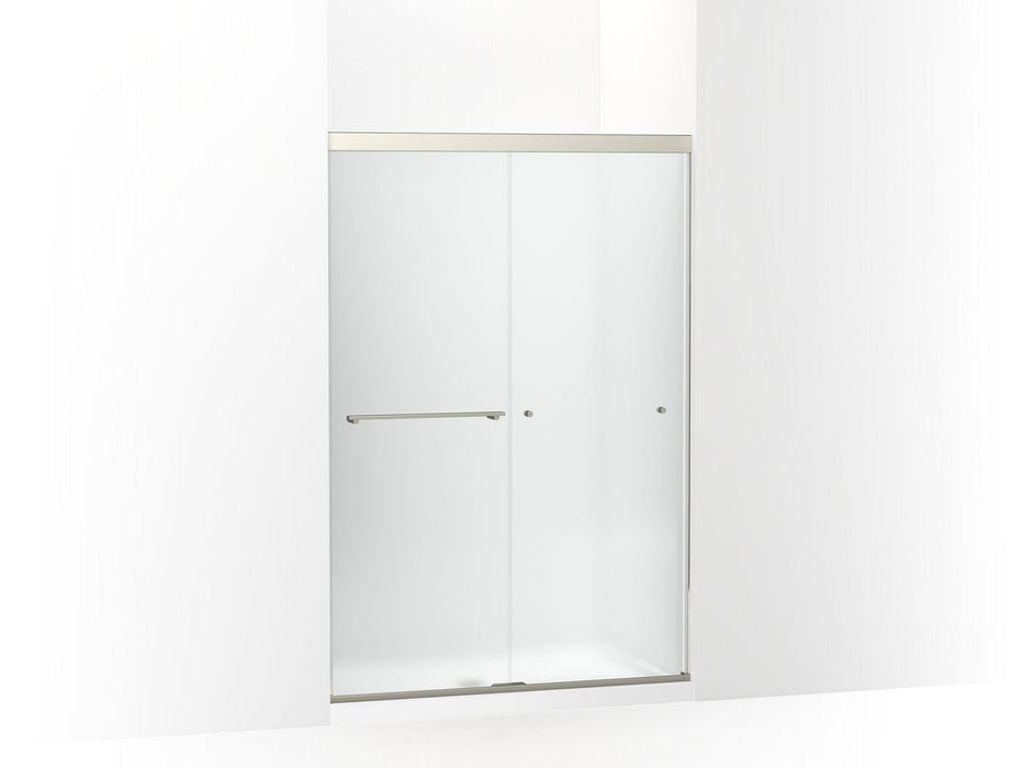 KOHLER K-707101-D3 Revel Sliding shower door, 70" H x 44-5/8 - 47-5/8" W, with 5/16" thick Frosted glass