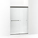KOHLER K-707101-D3 Revel Sliding shower door, 70" H x 44-5/8 - 47-5/8" W, with 5/16" thick Frosted glass