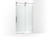 KOHLER K-701727-10L Artifacts 80-7/8" H sliding shower door with 3/8"-thick glass