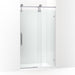 KOHLER K-701727-10L Artifacts 80-7/8" H sliding shower door with 3/8"-thick glass