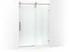 KOHLER K-701724-10L Artifacts 80-7/8" H sliding shower door with 3/8"-thick glass