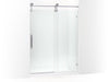 KOHLER K-701724-10L Artifacts 80-7/8" H sliding shower door with 3/8"-thick glass