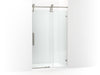 KOHLER K-701727-10L Artifacts 80-7/8" H sliding shower door with 3/8"-thick glass