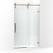 KOHLER K-701727-10L Artifacts 80-7/8" H sliding shower door with 3/8"-thick glass