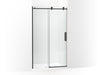 KOHLER K-701695-L Composed Sliding shower door, 78" H x 44-1/8 - 47-7/8" W, with 3/8" thick Crystal Clear glass