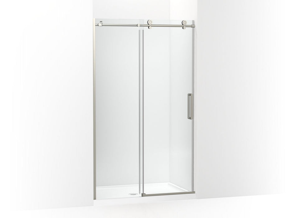 KOHLER K-701695-L Composed Sliding shower door, 78" H x 44-1/8 - 47-7/8" W, with 3/8" thick Crystal Clear glass