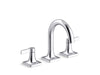 KOHLER K-28125-4 Venza Widespread bathroom sink faucet, 1.2 gpm