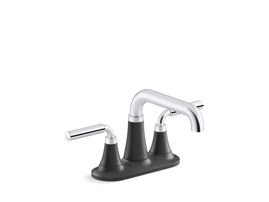 KOHLER K-27414-4K Tone Centerset bathroom sink faucet, 1.0 gpm