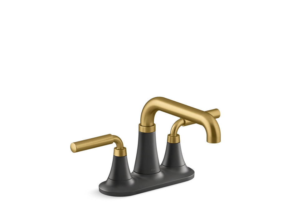 KOHLER K-27414-4 Tone Centerset bathroom sink faucet, 1.2 gpm