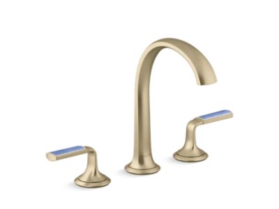Kallista P25055-CBW Script Snk Fct Arch Spt Enml Blue Wave