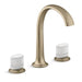 Kallista P25057-CMC Script Sink Faucet, Arch Spt, Wt Porc